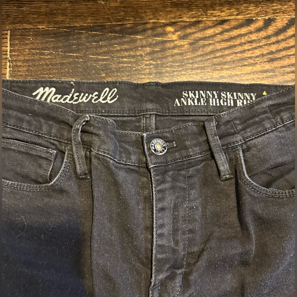 Madewell Skinny Skinny Ankle High Riser Size 27. GREAT condition. - Picture 8 of 8